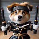 Dog Wif Nunchucks